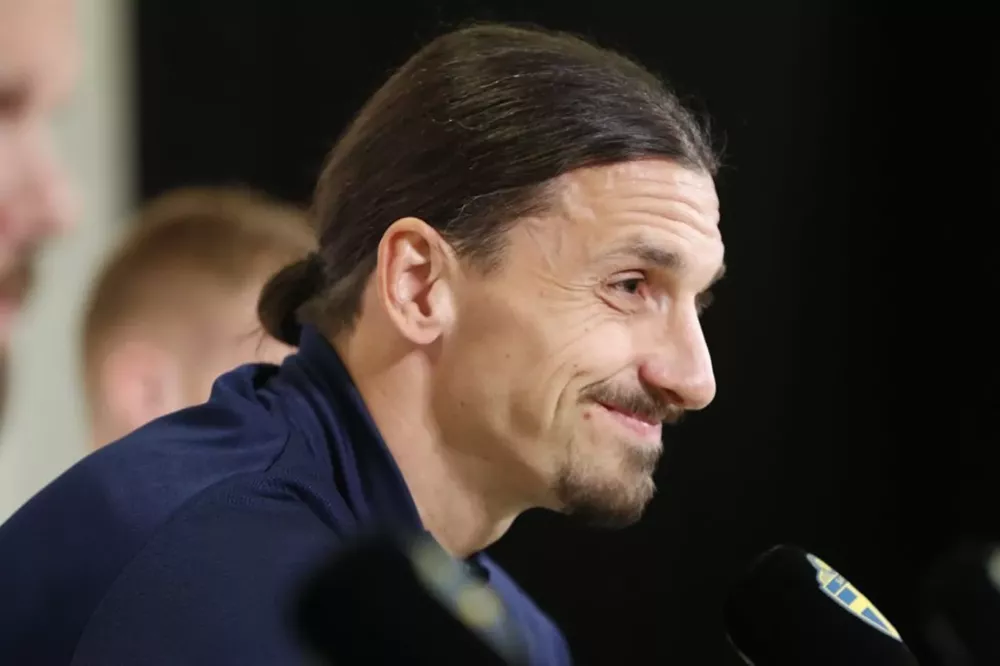 El sueco Zlatan Ibrahimovic, otro de los ausentes del Mundial