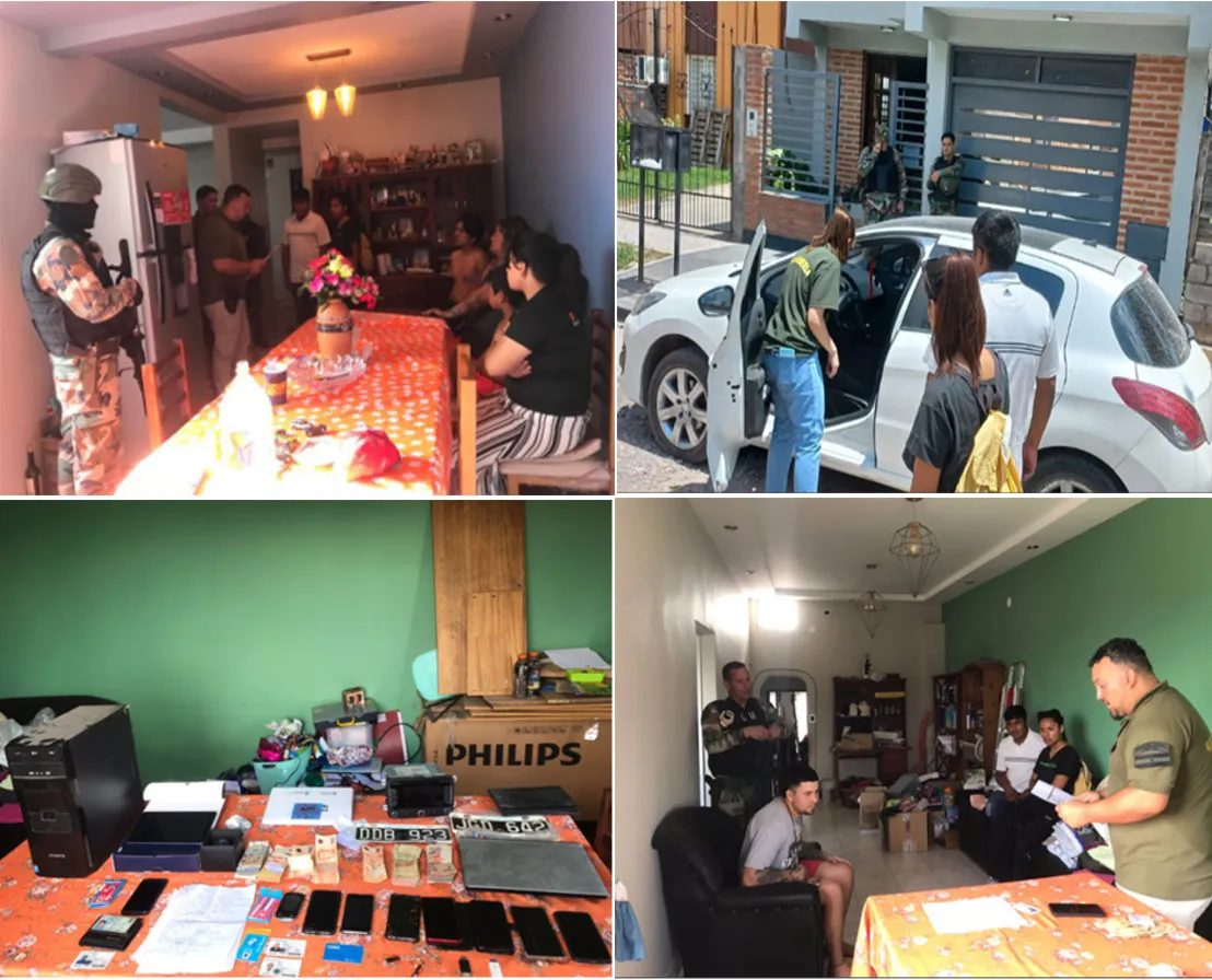 Liquitay allanamiento Lote 12, manzana 930, SEOM Los Alisos, Barrio Alto Comedero, Jujuy