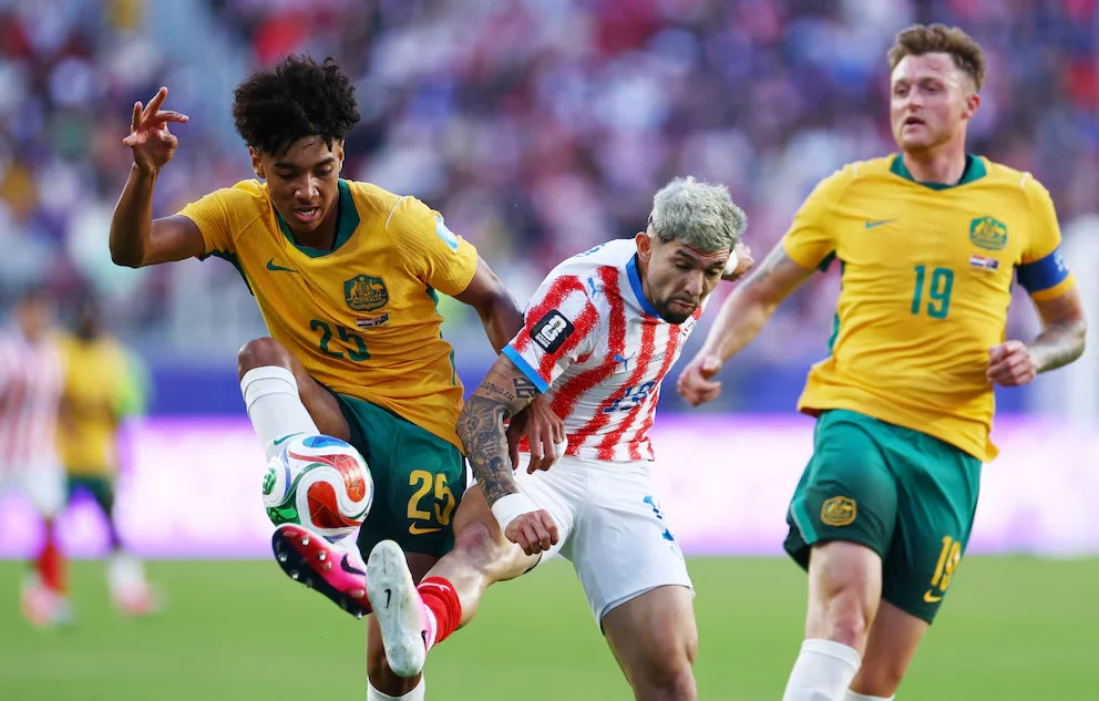 PARAGUAY AUSTRALIA EMPATE