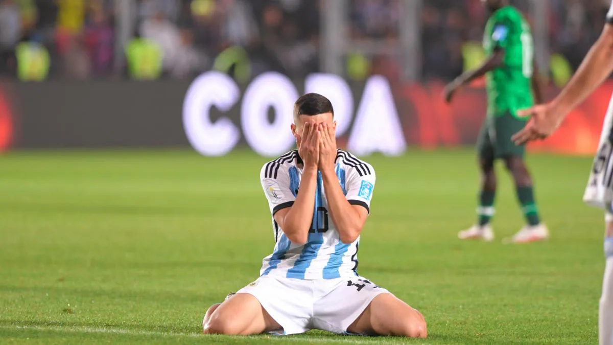 mundial sub 20 argentina eliminada