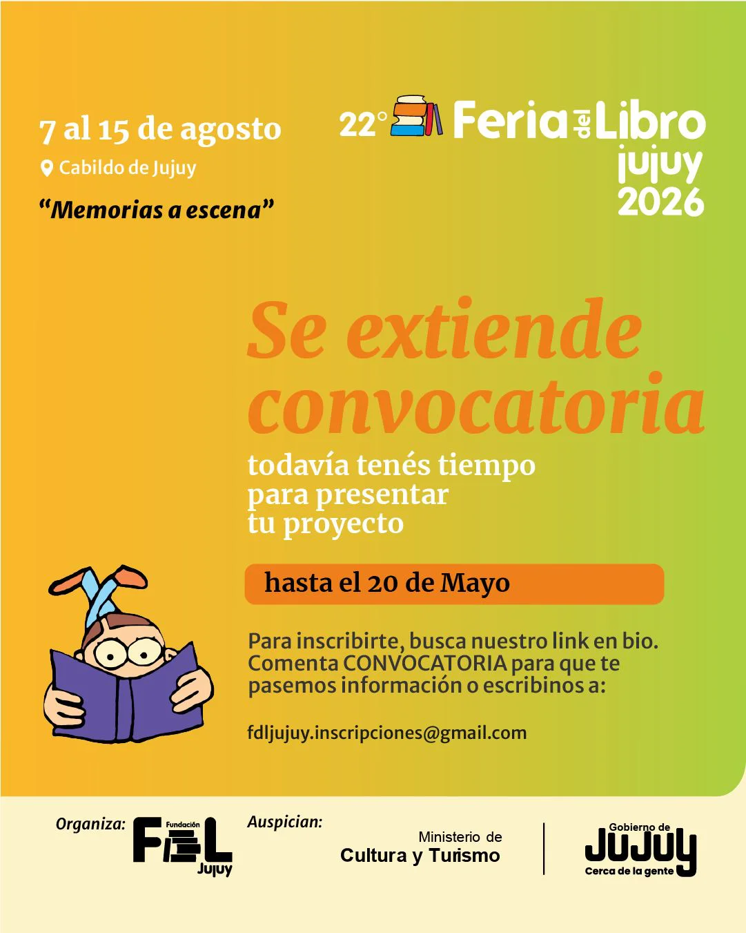 200526 Extensión Conovcatoria Actividades