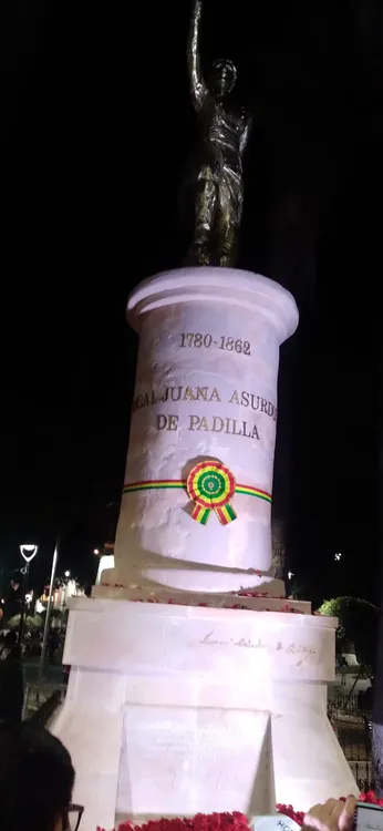 bicentenario bolivia juana asurdui