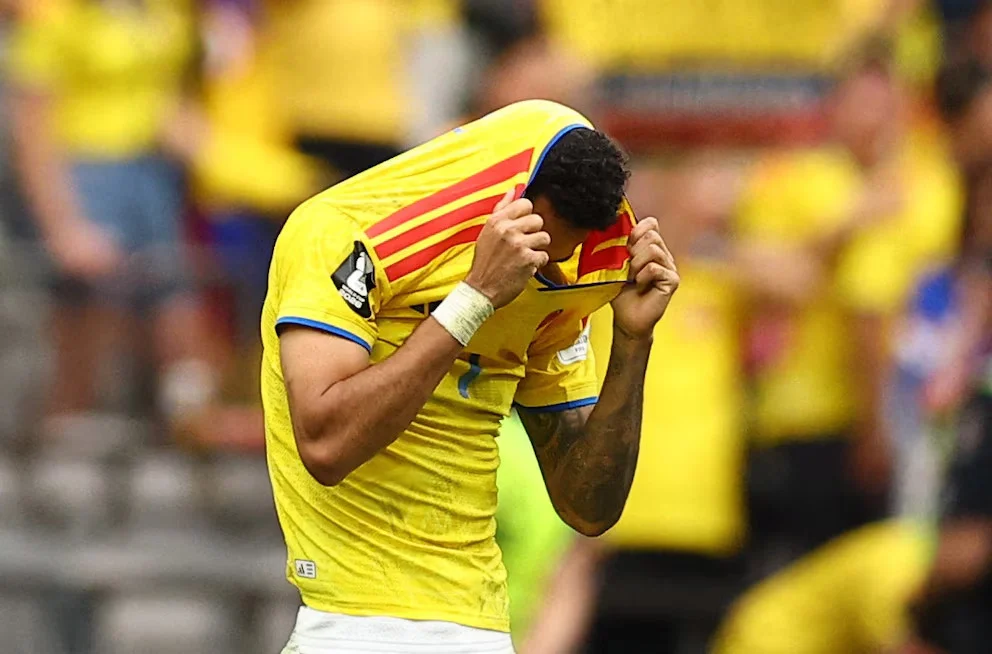 luis diaz colombia eliminada