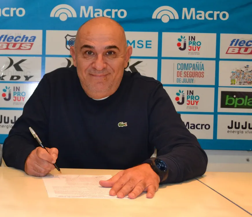 WALTER MORALES PRESIDENTE GIMNASIA Y ESGRIMA