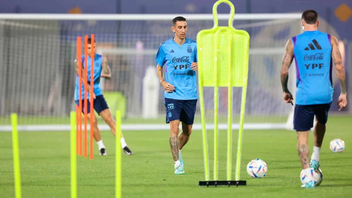 mundial argentina practica di maria