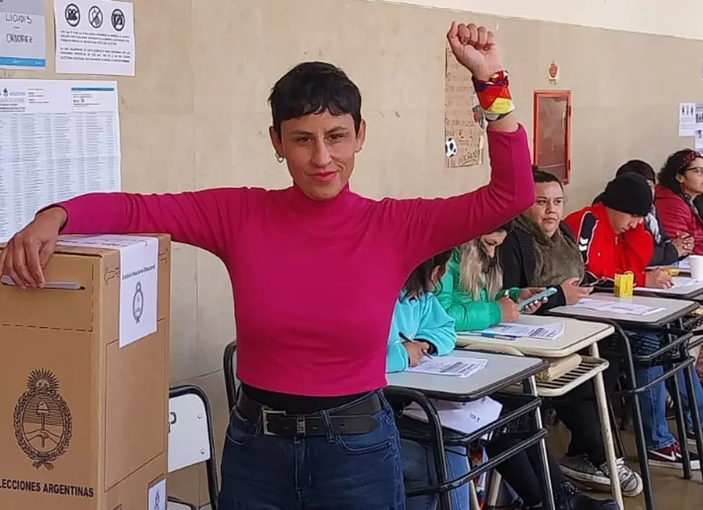 natalia vilca votando