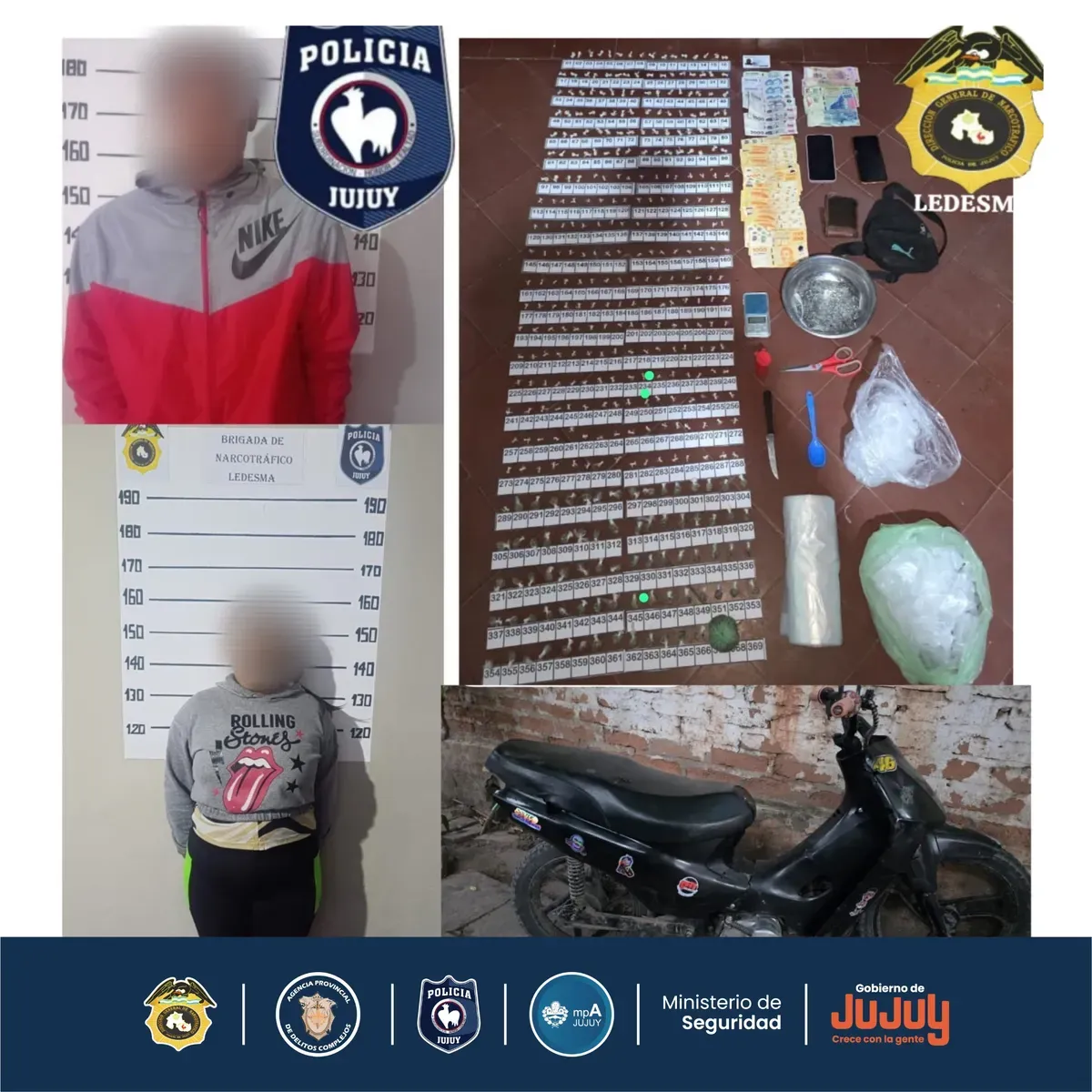 narcomenudeo, procedimientos jujuy