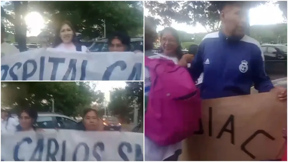 protesta hospital carlos snopek alto comedero