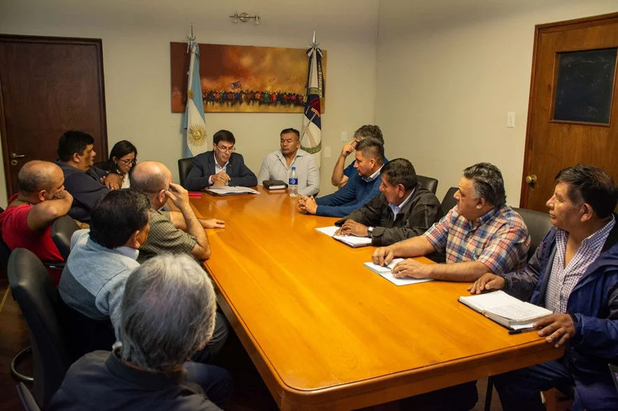 protesta policias reunion gobierno