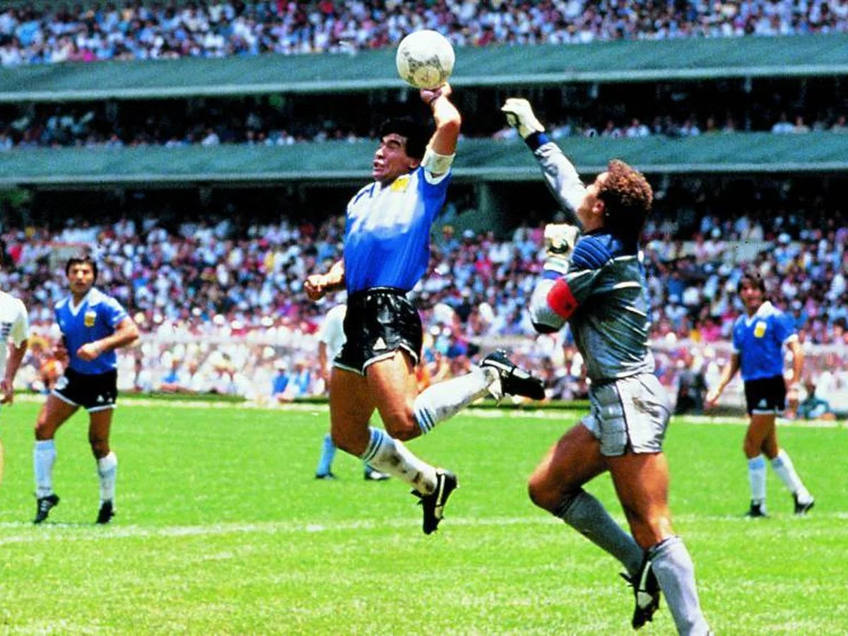 la mano de dios maradona