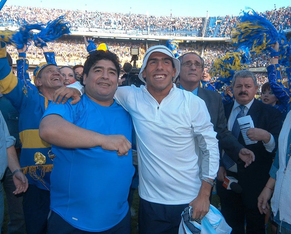 maradona-y-tevezjpg
