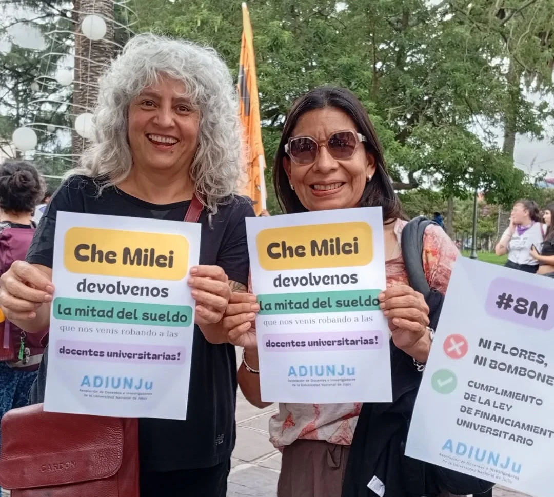 PROTESTA DOCENTES ADIUNJU