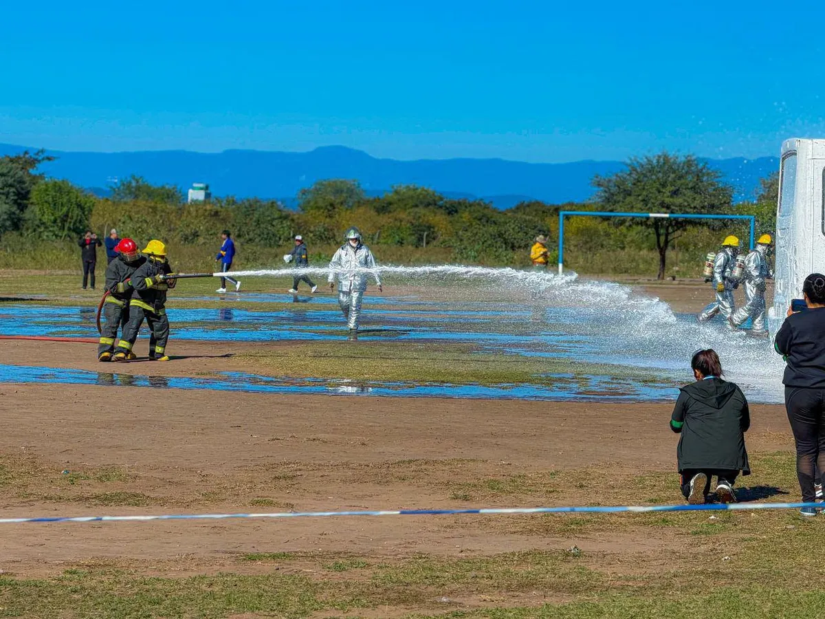 simulacro emergencia aeropuerto
