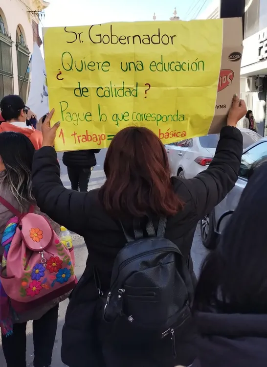 PARO Y MARCHA DOCENTES ADEP18