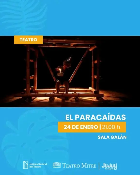 Obra teatro el paracaidista