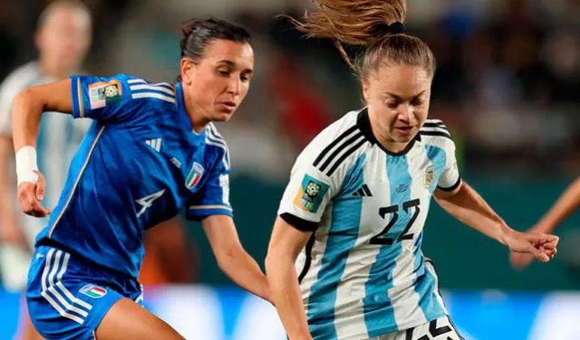MUNDIAL FEMENINO ARGENTINA ITALIA