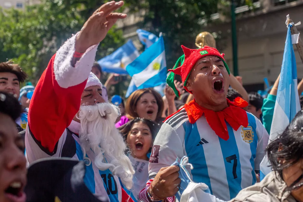 mundial festejos argentina salta