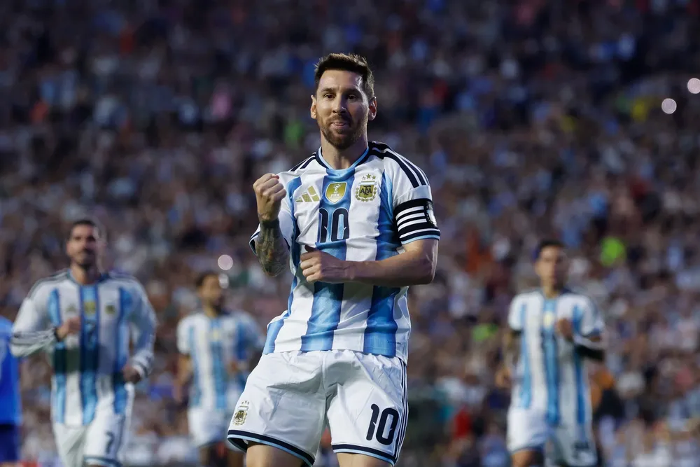 messi festejo mundial