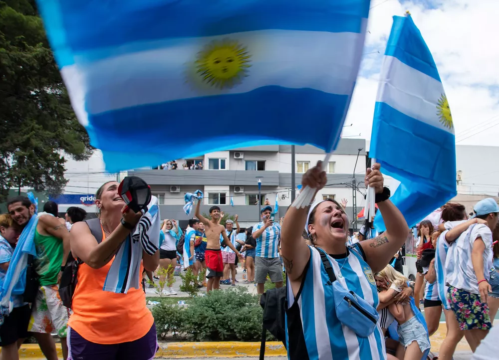 mundial festejos argentina neuquén