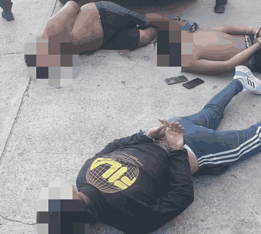 La banda del Bora negro cae en San Pedro (1)