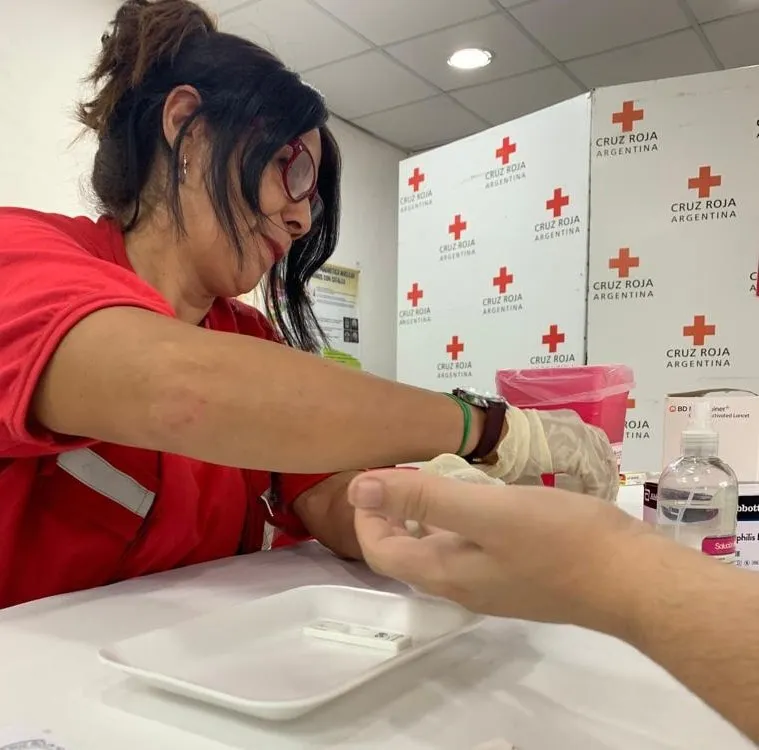 donar sangre cruz roja argentian