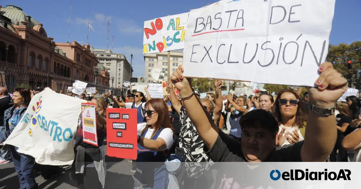 protesta discapacidad