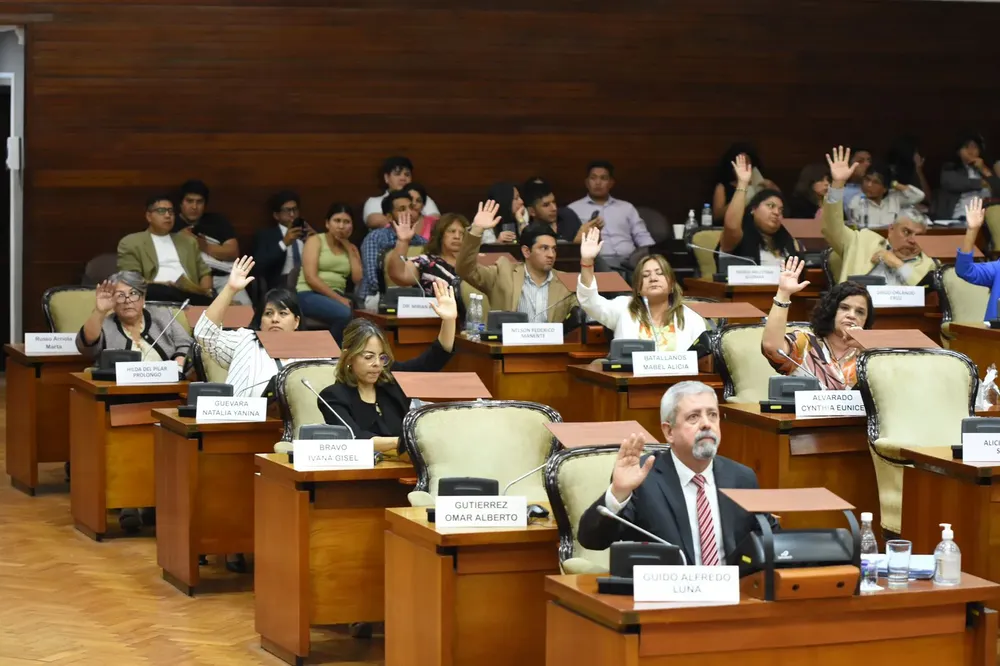 Última sesión diputados provinciales legislatura 7