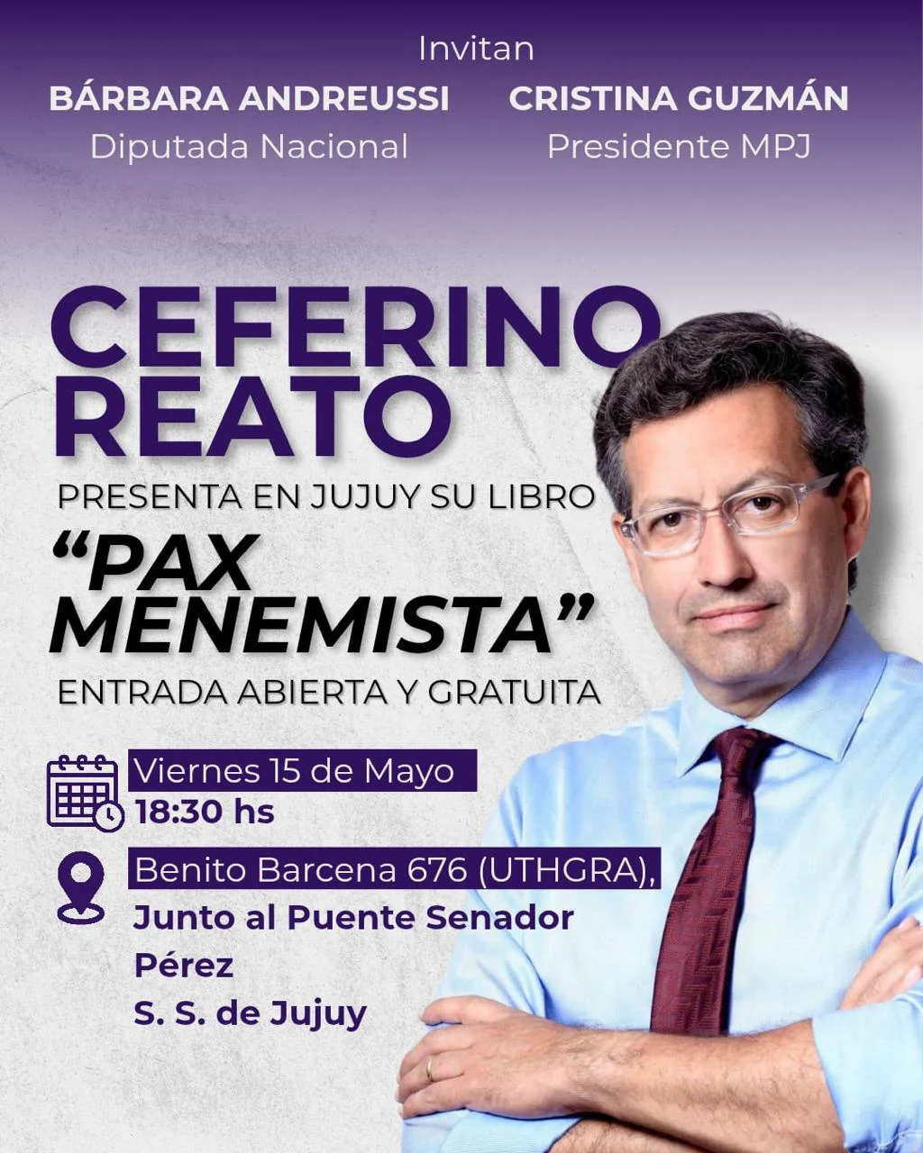 ceferino reato libro menem