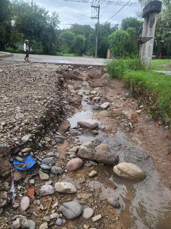 Calle barrio los Perales 